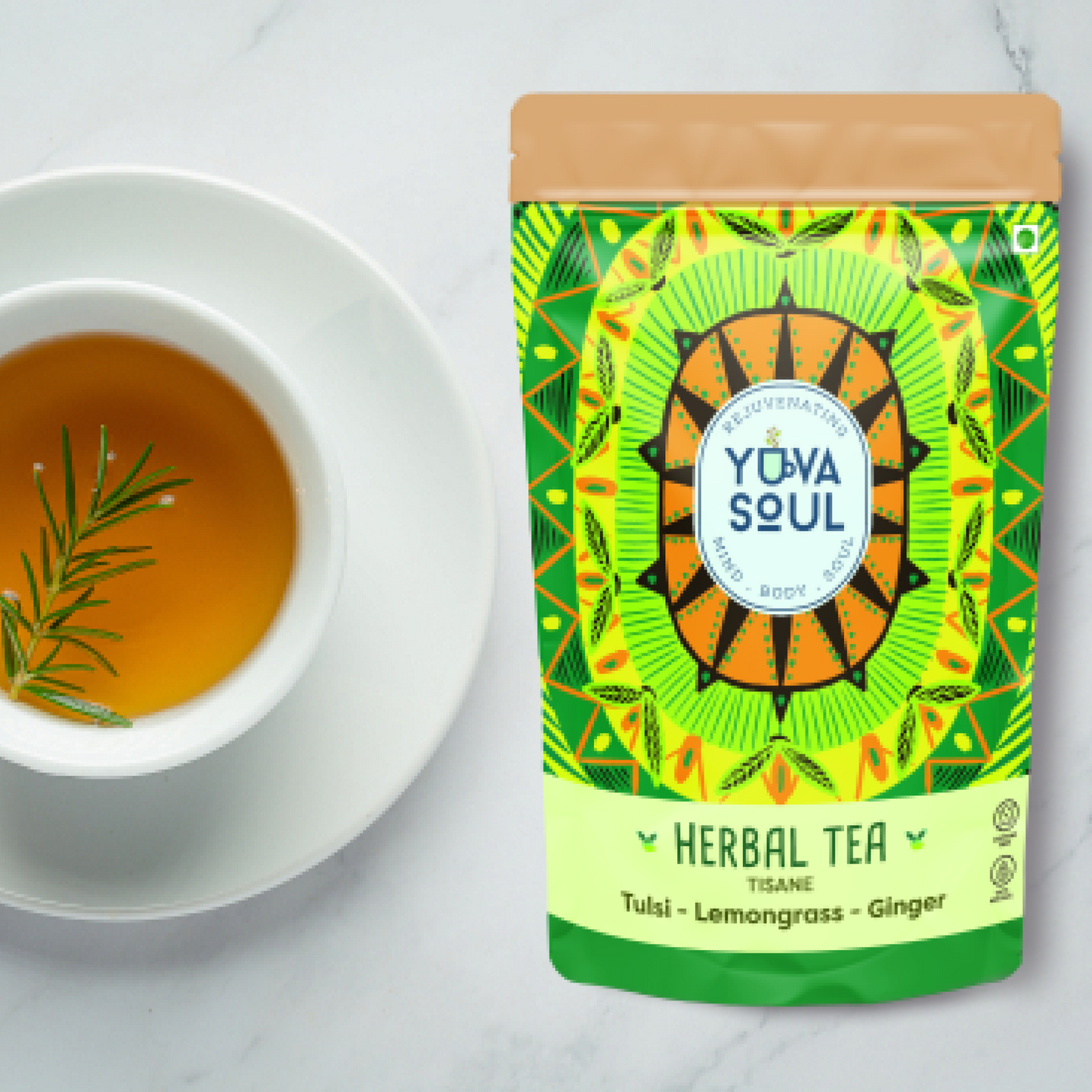 Tulsi Lemongrass Ginger Tea- Loose Leaves