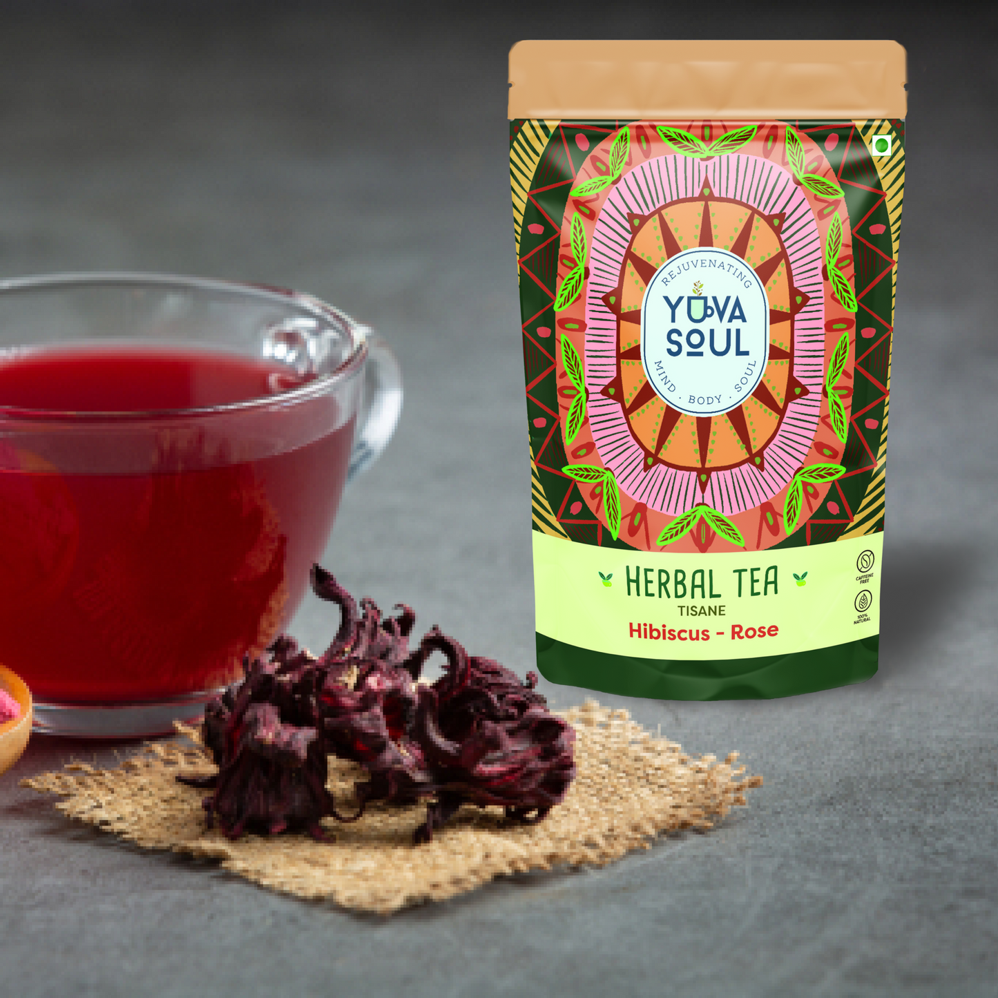 Hibiscus Rose Tea Loose Leaves