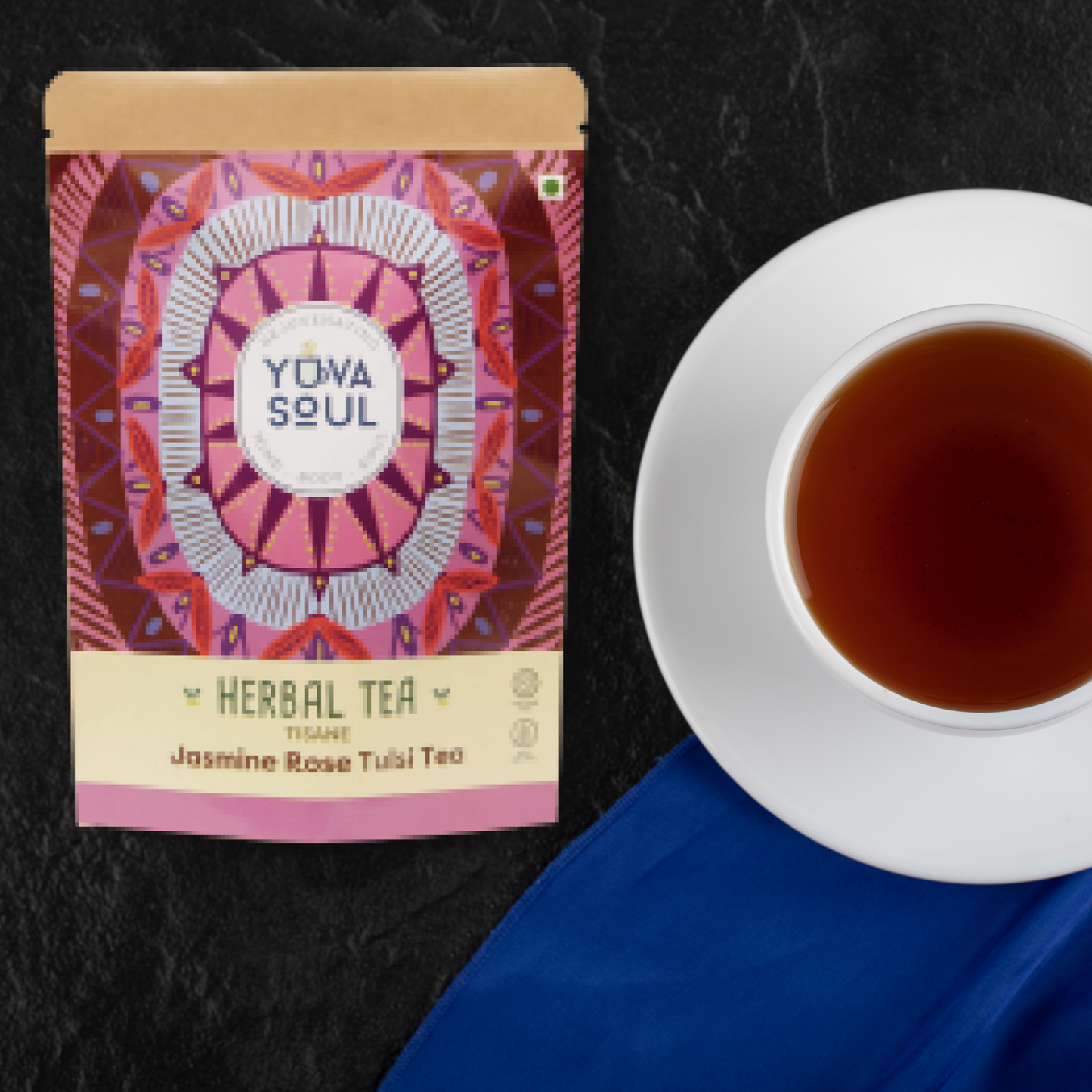 Jasmine Rose Tulsi Tea